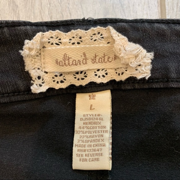 Alter'd State Black Denim Mini Skirt - Picture 8 of 8